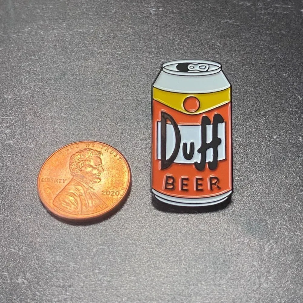 Duff Beer Enamel Pin/ Brooch Lapel
